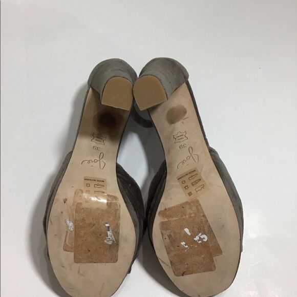 Joie Nabila Velvet Chunky Heel Platform Sandal Size 39 - Picture 5 of 8